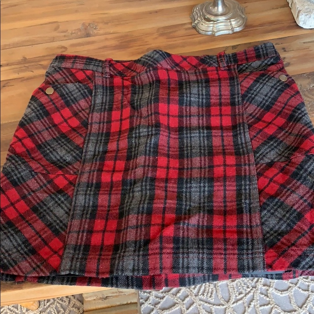 Wool lined skirt
